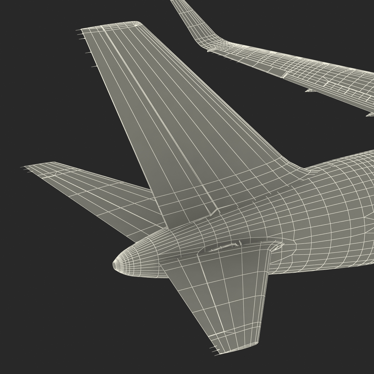 Boeing 767 300ER British Airways Rigged 3D model