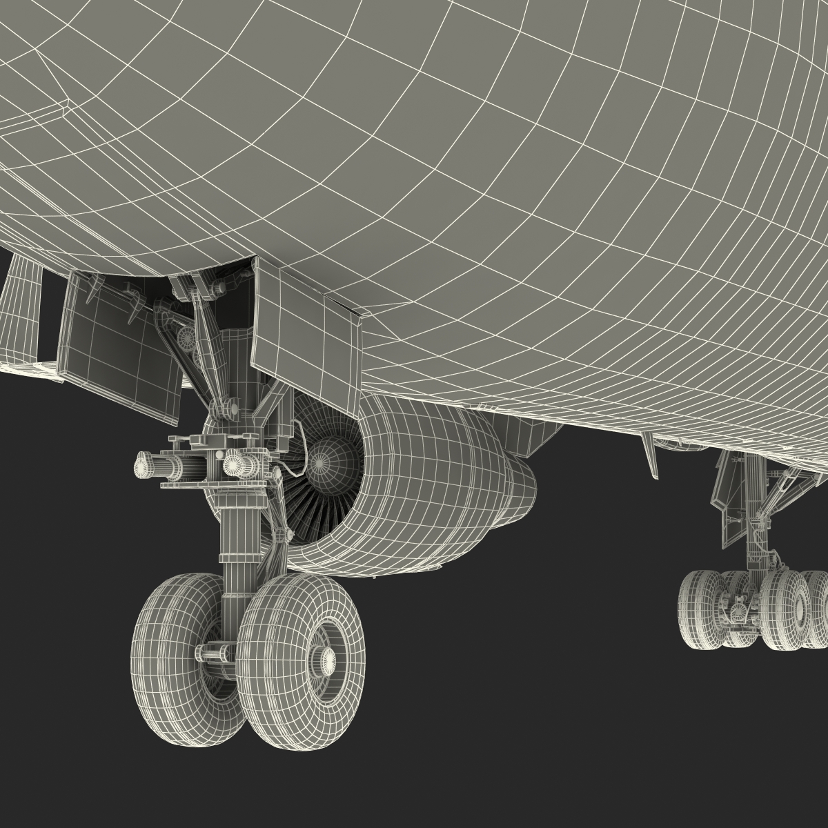 Boeing 767 300ER Condor Flugdienst 3D model