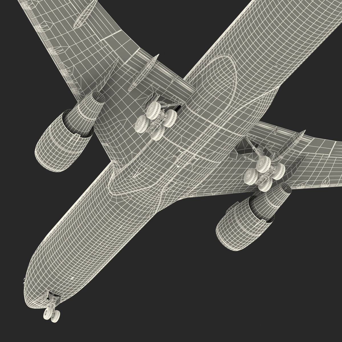 Boeing 767 300ER Condor Flugdienst 3D model