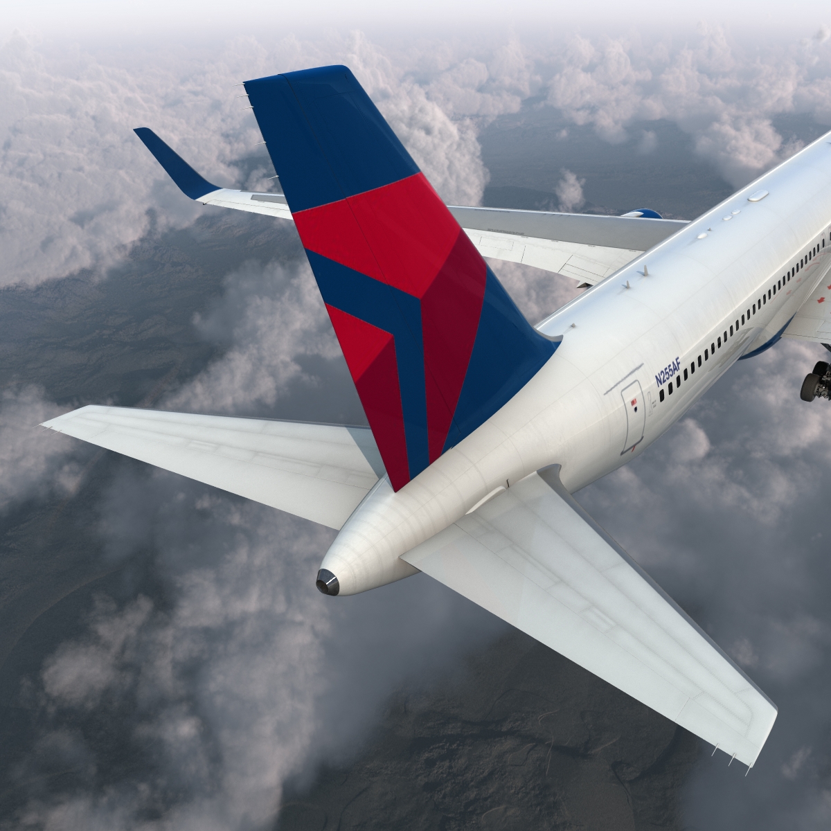 Boeing 767 300ER Delta Air Lines 3D