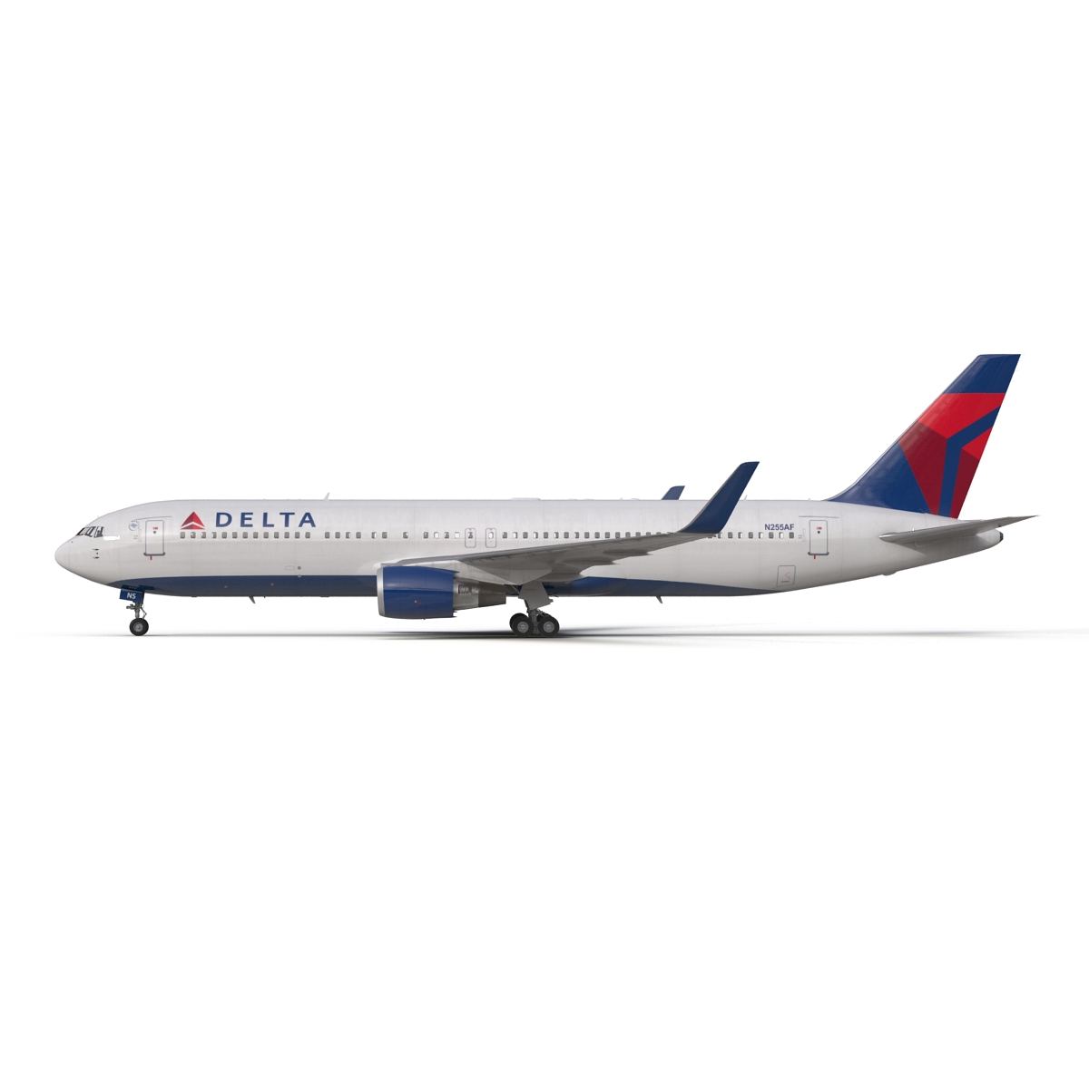 Boeing 767 300ER Delta Air Lines 3D