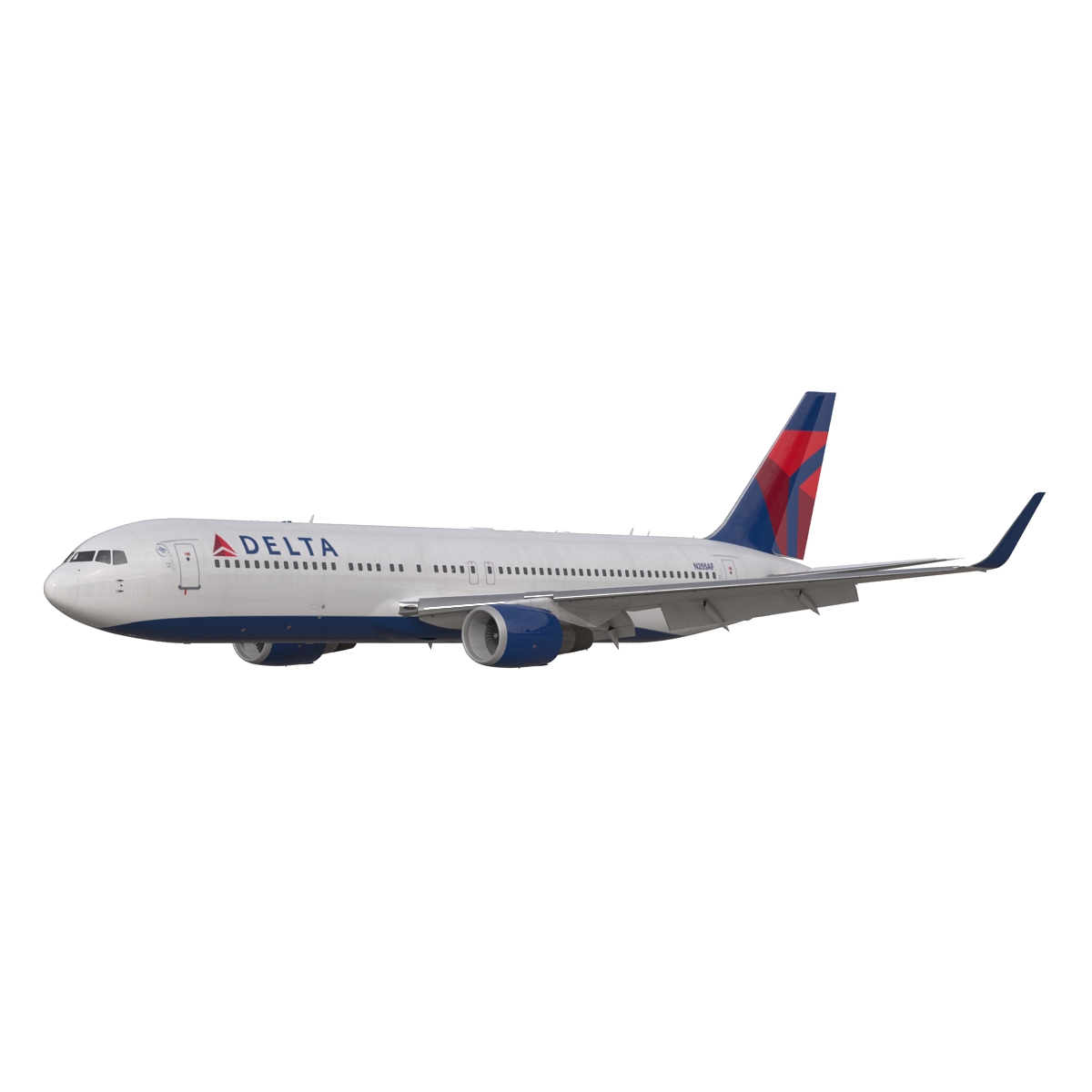 Boeing 767 300ER Delta Air Lines 3D