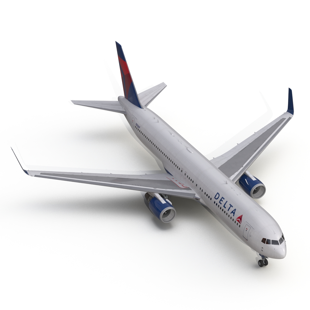 Boeing 767 300ER Delta Air Lines 3D