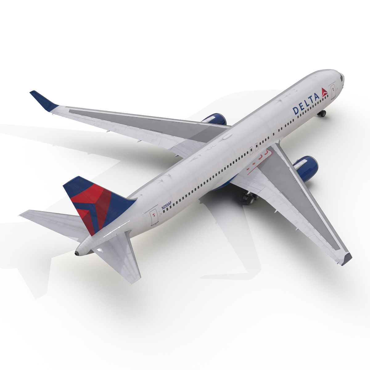 Boeing 767 300ER Delta Air Lines 3D