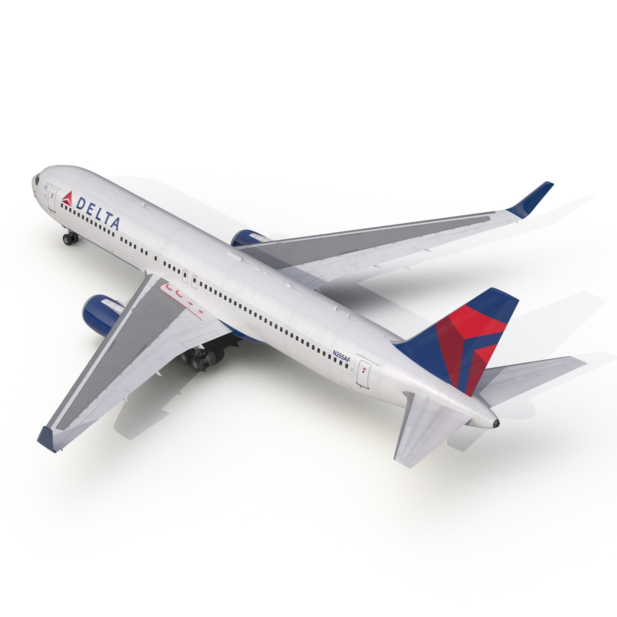 Boeing 767 300ER Delta Air Lines 3D