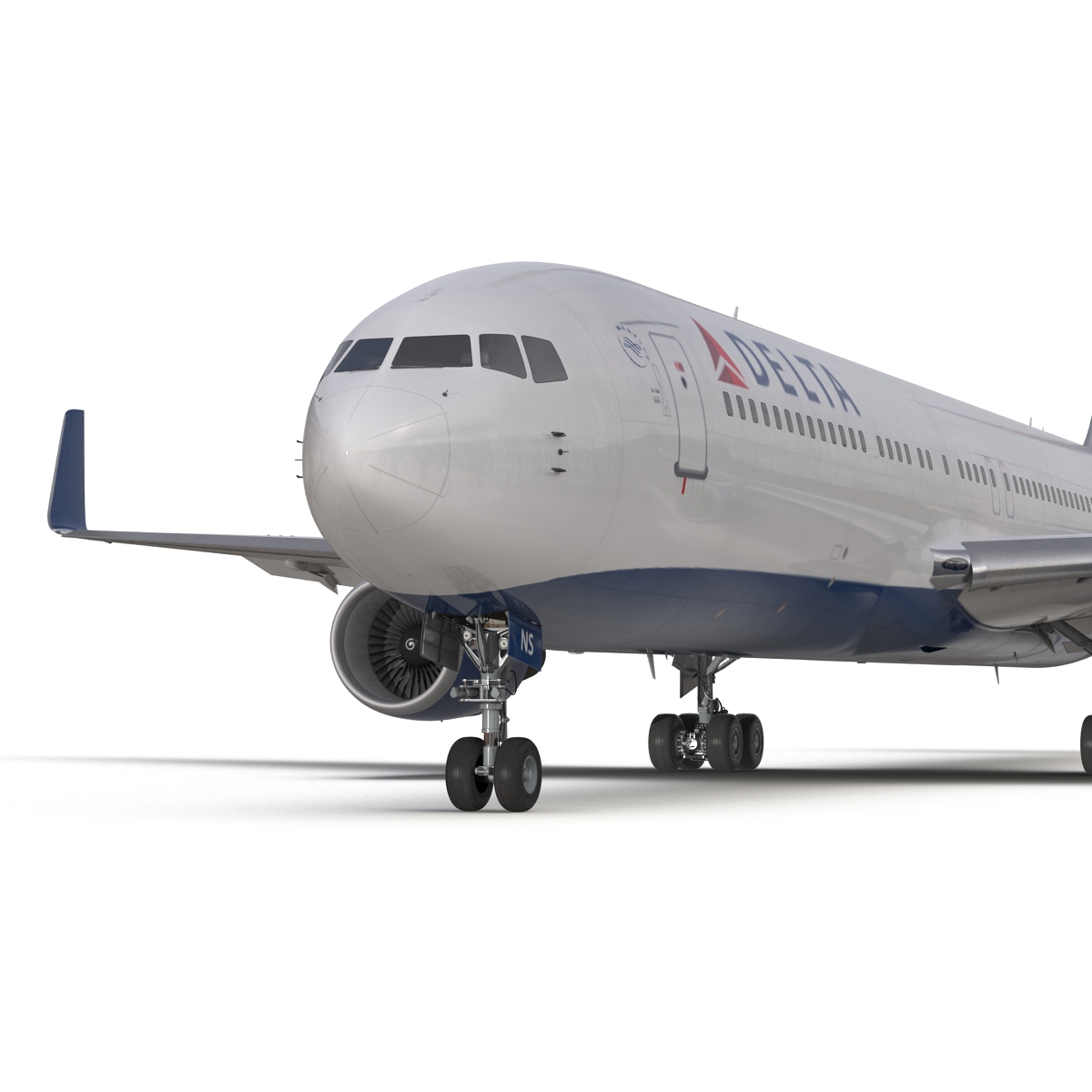 Boeing 767 300ER Delta Air Lines 3D