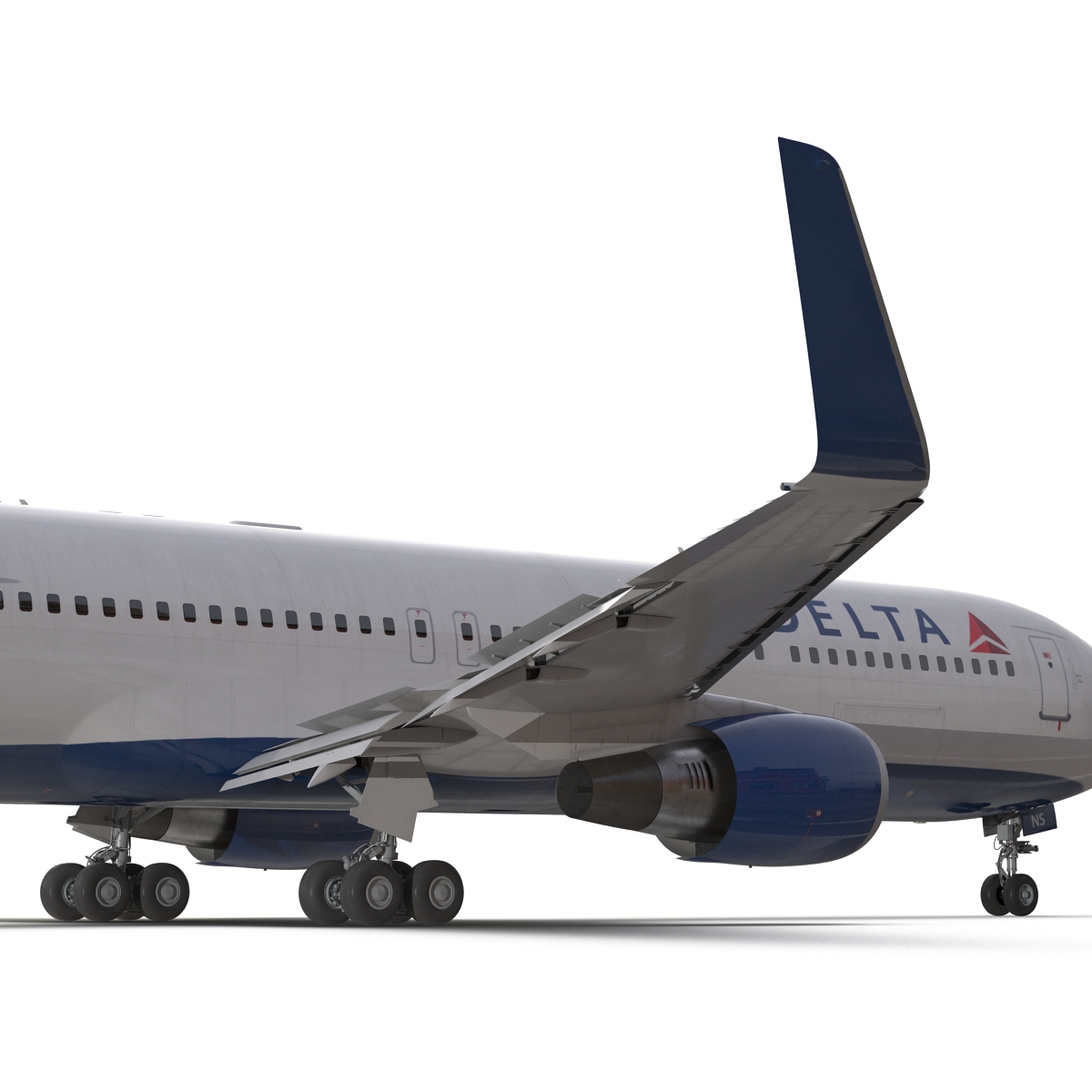 Boeing 767 300ER Delta Air Lines 3D