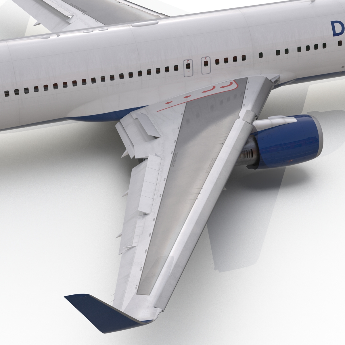 Boeing 767 300ER Delta Air Lines 3D