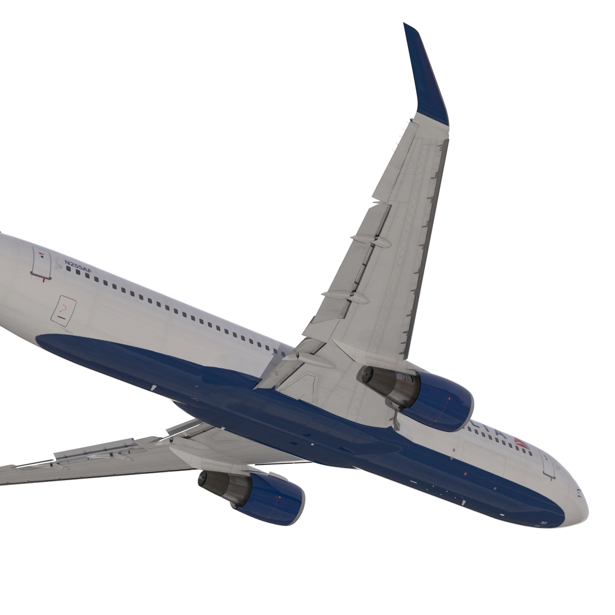 Boeing 767 300ER Delta Air Lines 3D