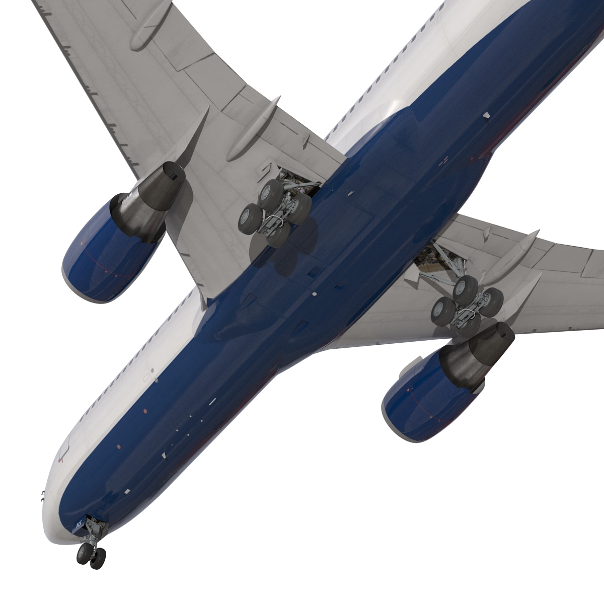 Boeing 767 300ER Delta Air Lines 3D