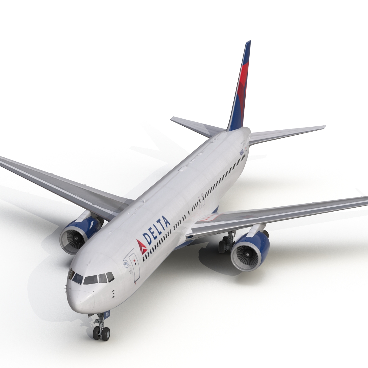 Boeing 767 300ER Delta Air Lines 3D