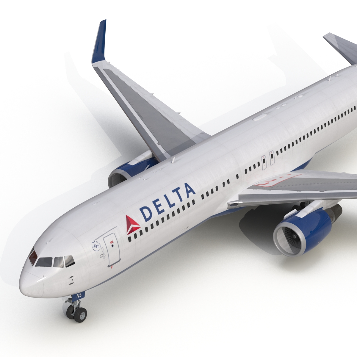 Boeing 767 300ER Delta Air Lines 3D