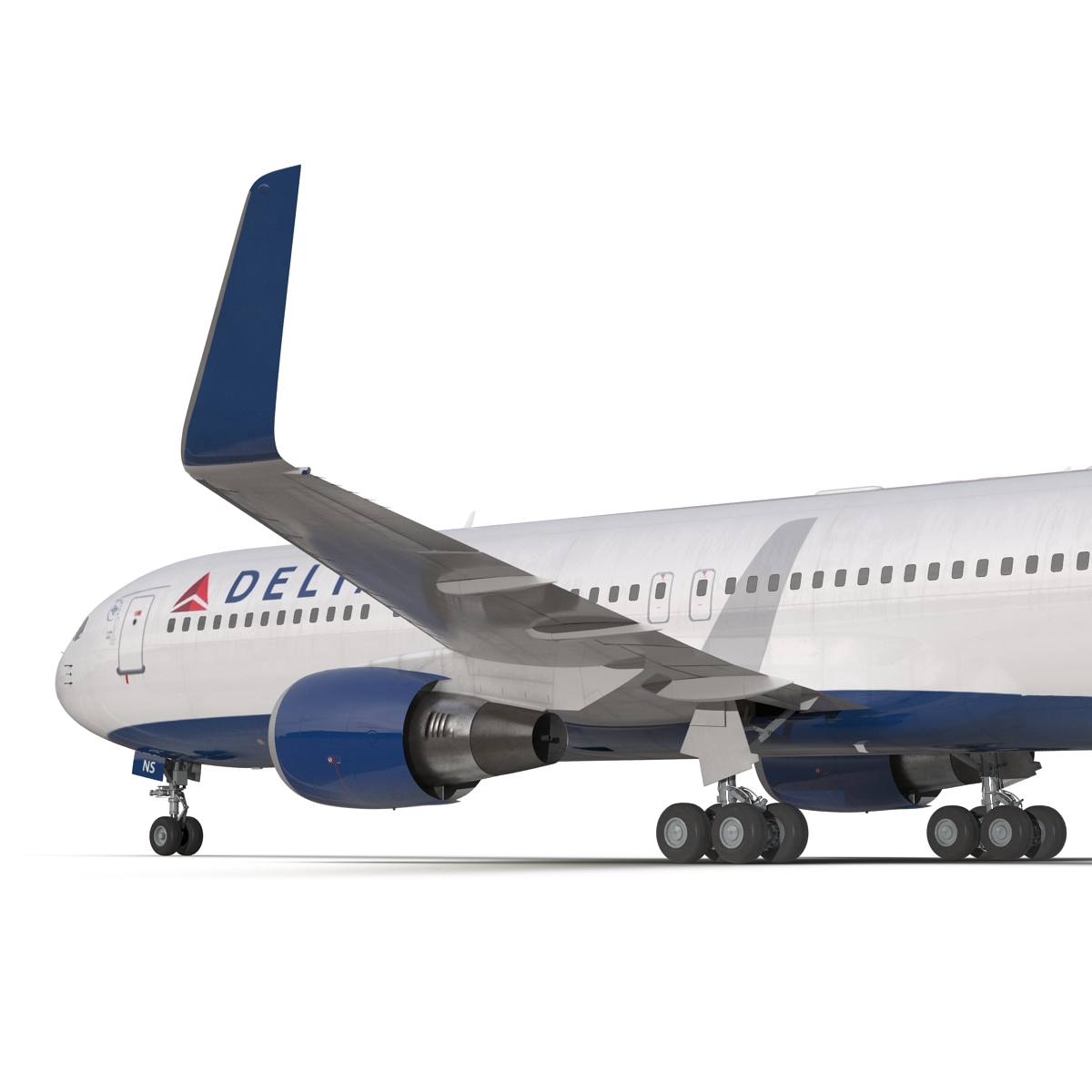 Boeing 767 300ER Delta Air Lines 3D