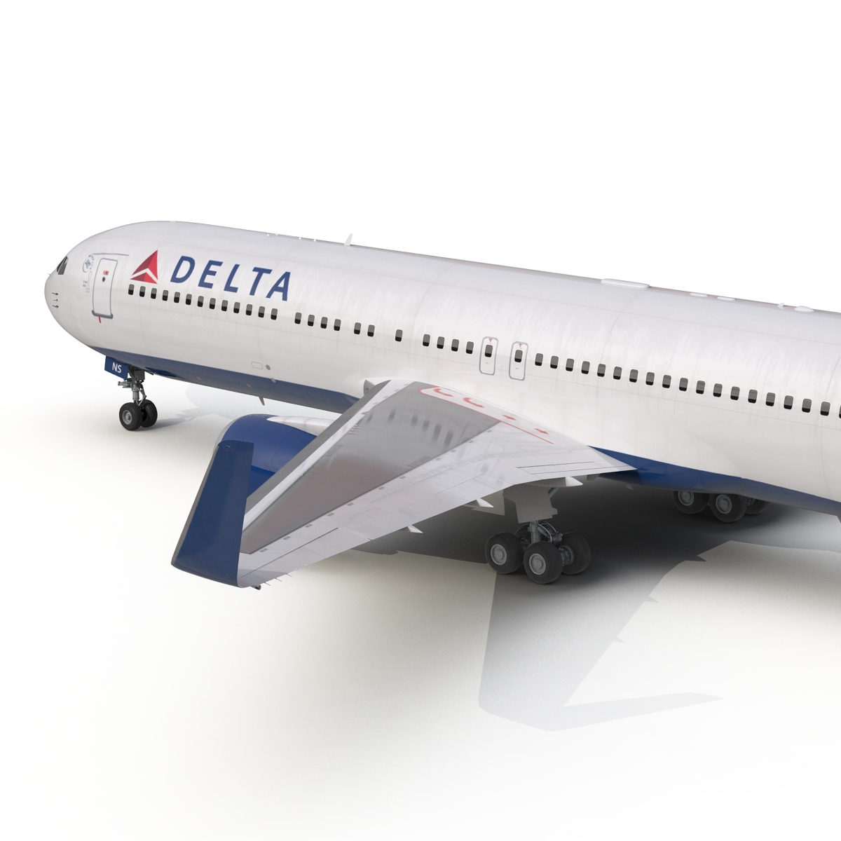 Boeing 767 300ER Delta Air Lines 3D