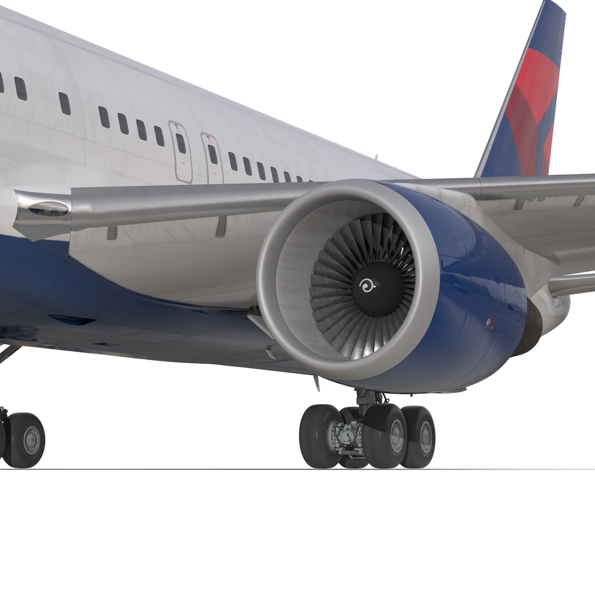 Boeing 767 300ER Delta Air Lines 3D