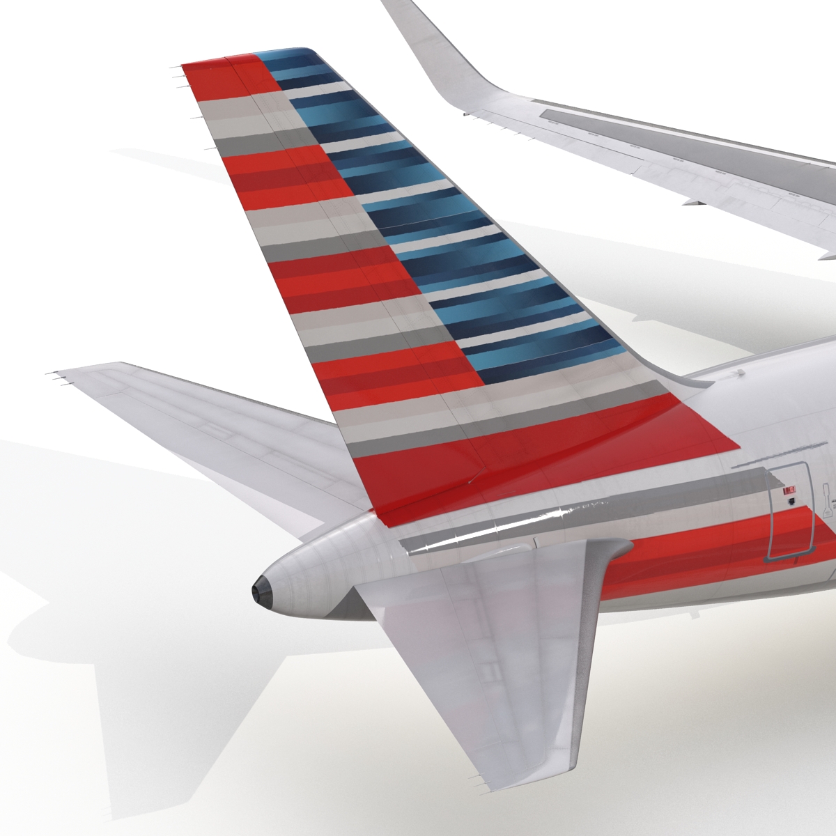 3D Boeing 767 300F American Airlines model