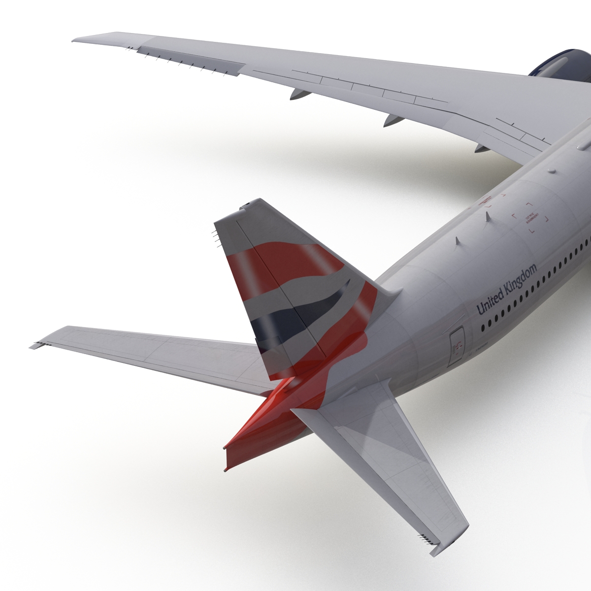 Boeing 777 300ER British Airways 3D