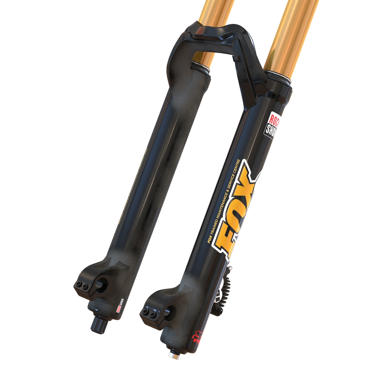 3D Mountain Bike Fork model