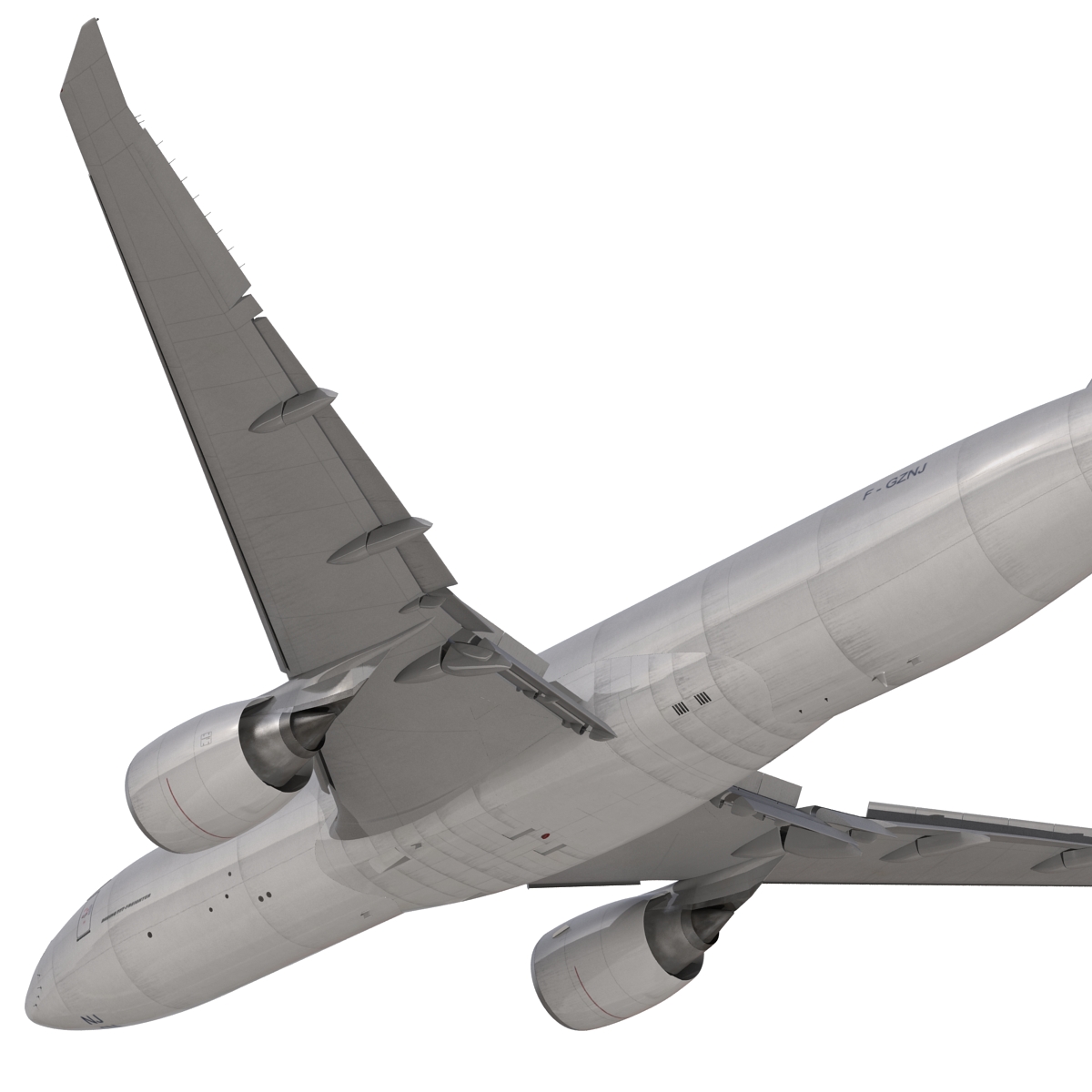 3D Boeing 777 Freighter Generic model