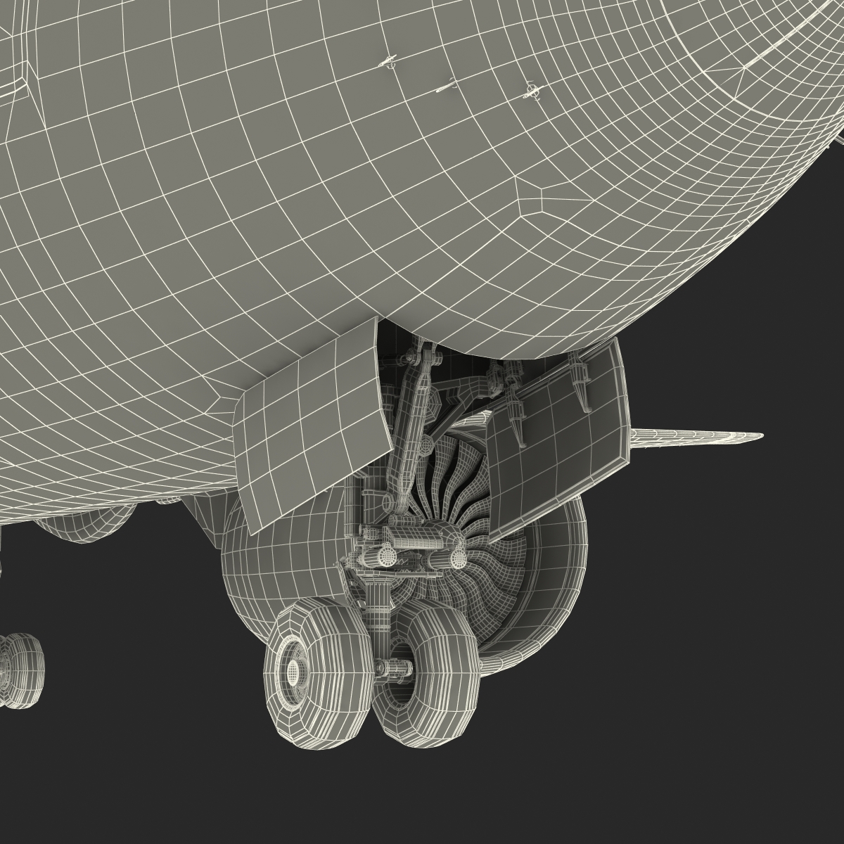 3D Boeing 777 Freighter Generic model