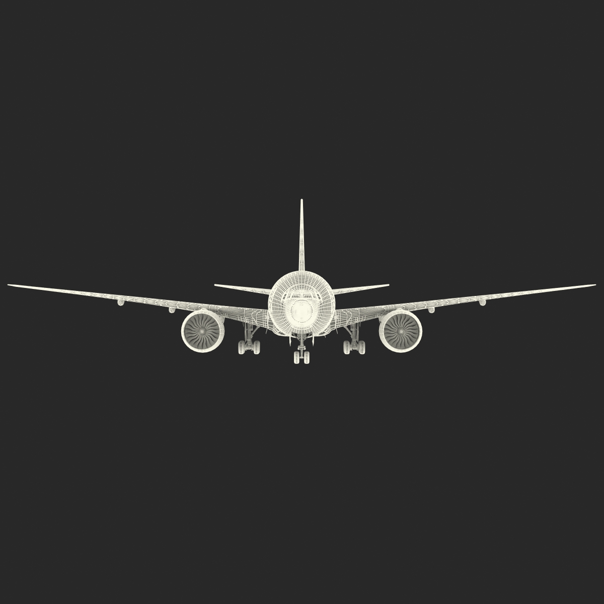 3D model Boeing 777 Freighter Generic Rigged