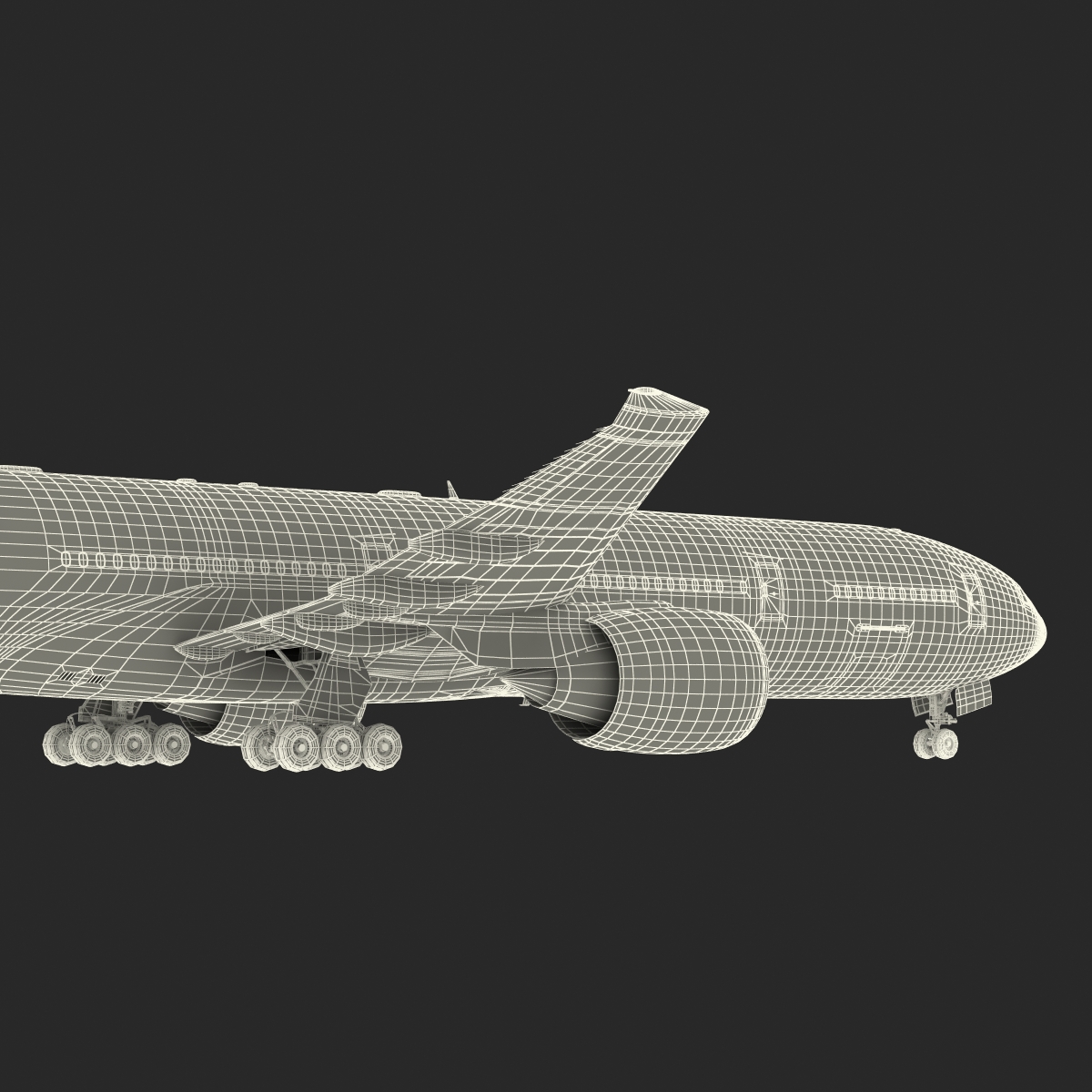 Boeing 777 300ER United Airlines 3D