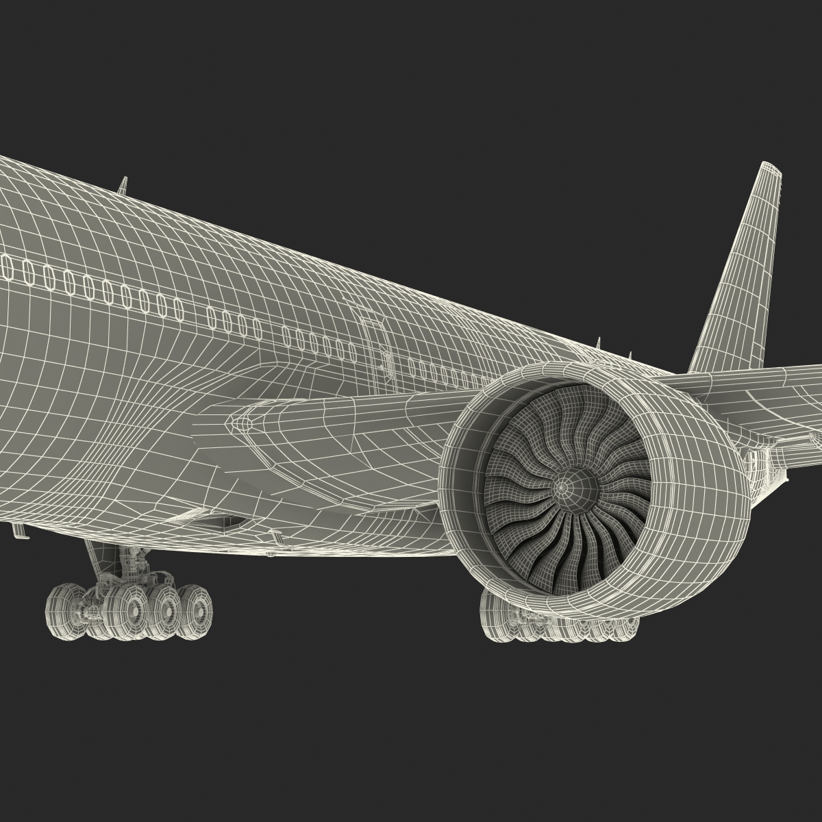 Boeing 777 300ER United Airlines 3D