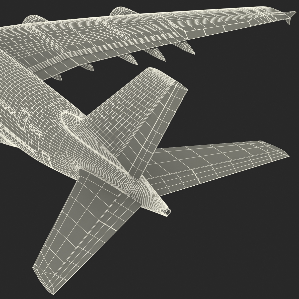 Airbus A380 800 Qantas 3D