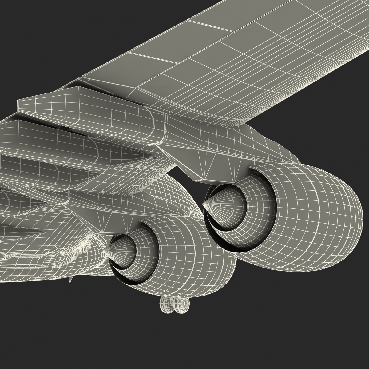 Airbus A380 800 Singapore Airlines 3D model