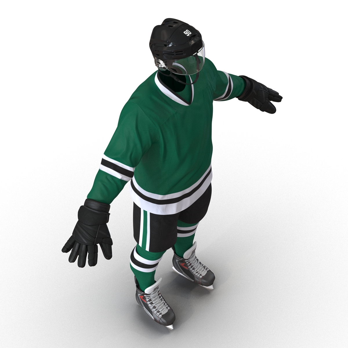 Hockey Equipment Generic 3D model