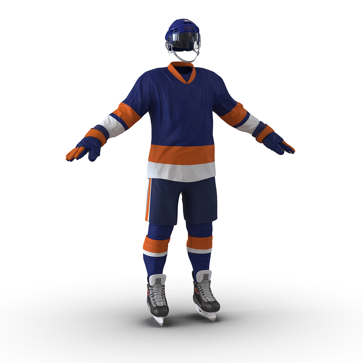 3D Hockey Equipment Generic 3