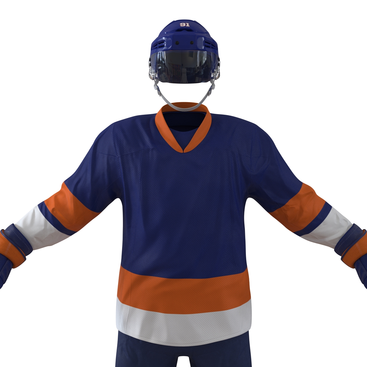 3D Hockey Equipment Generic 3