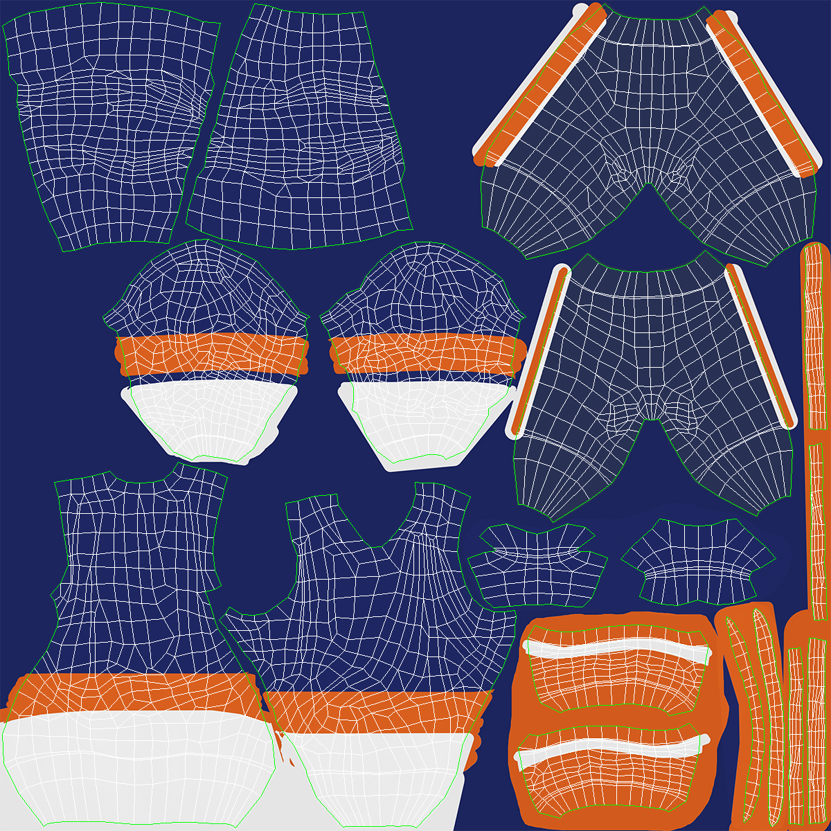 3D Hockey Equipment Generic 3