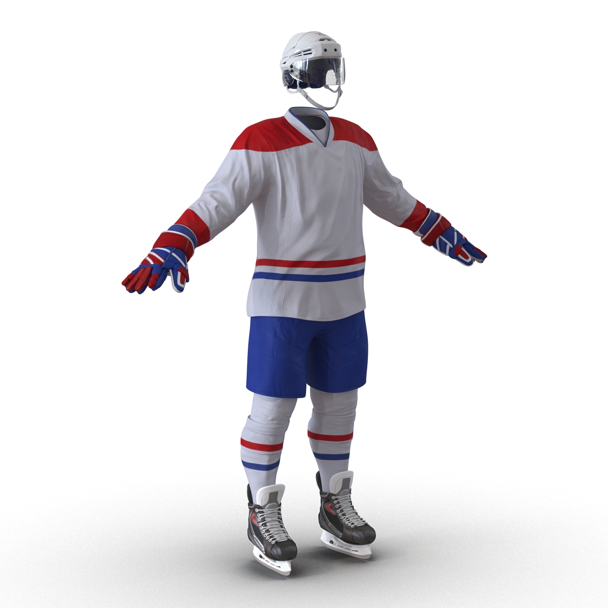 3D Hockey Equipment Generic 4