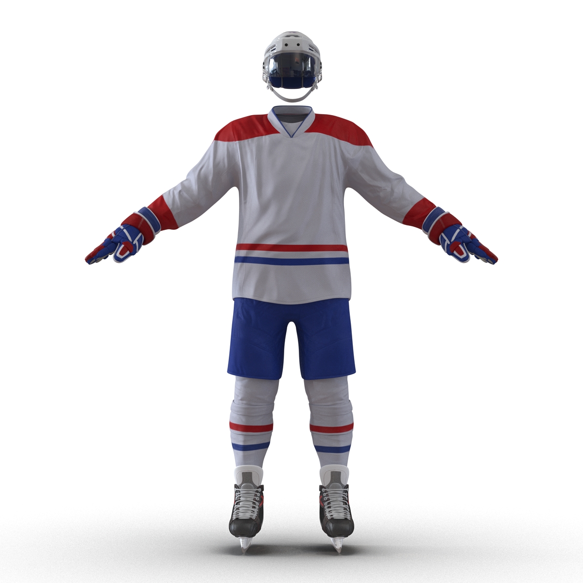 3D Hockey Equipment Generic 4