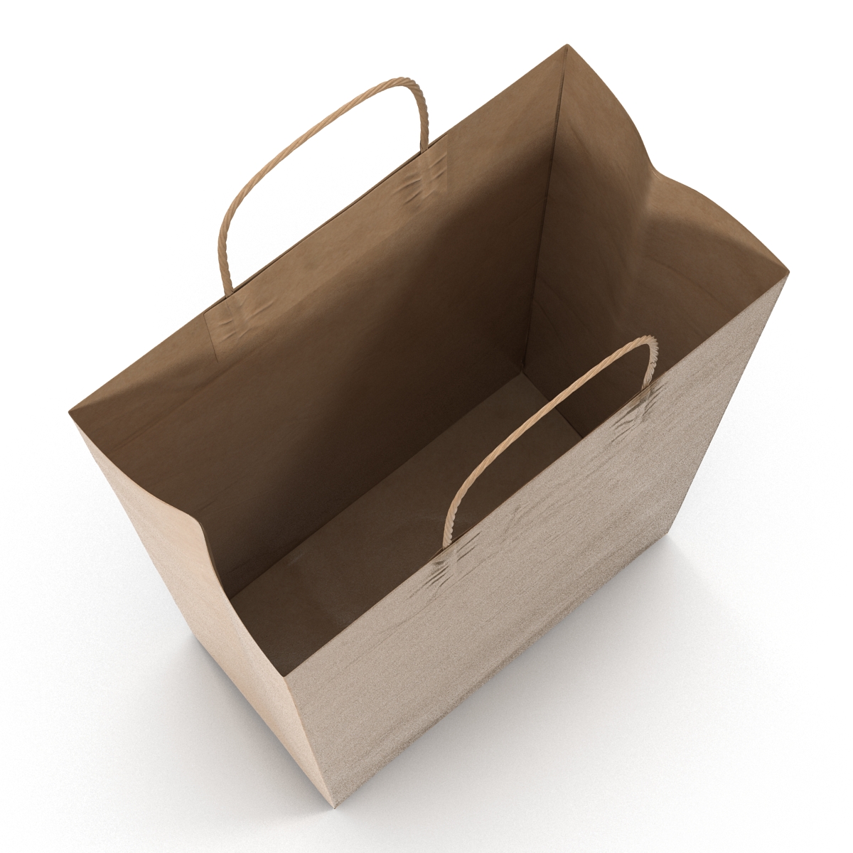 3D Paper Bag With Handle