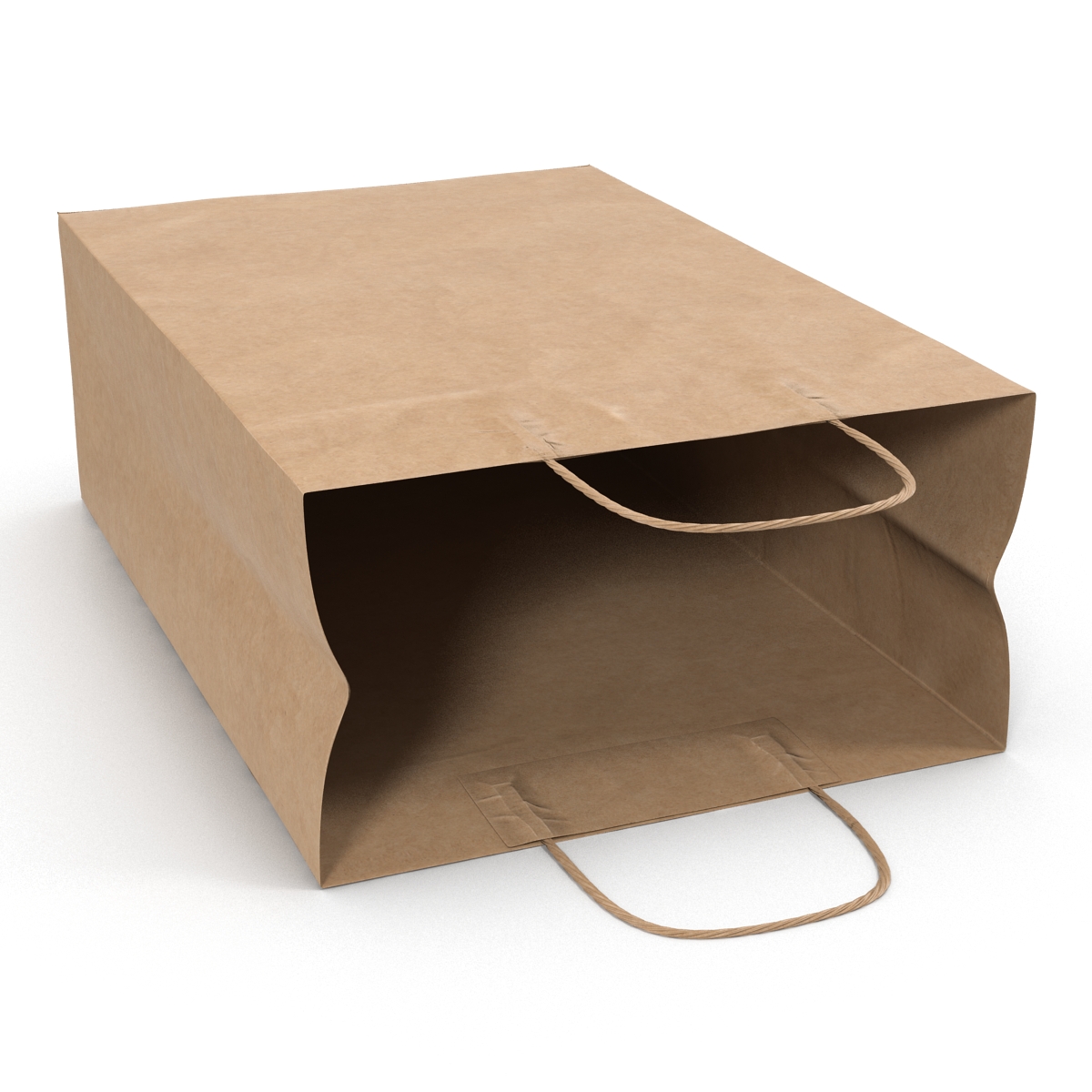 3D Paper Bag With Handle