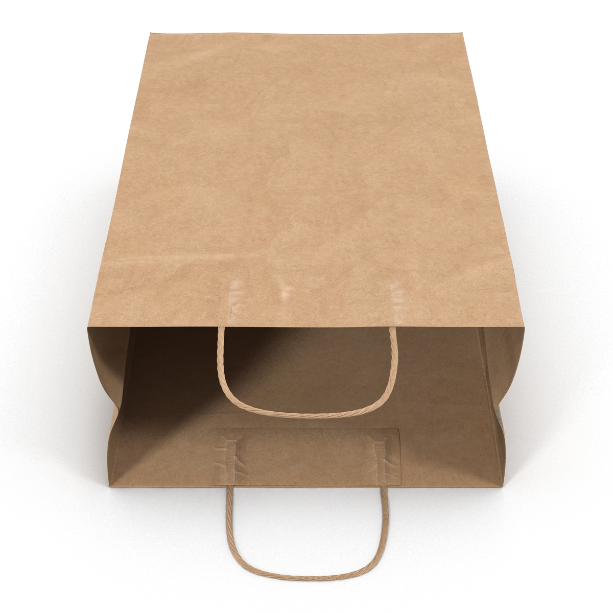 3D Paper Bag With Handle