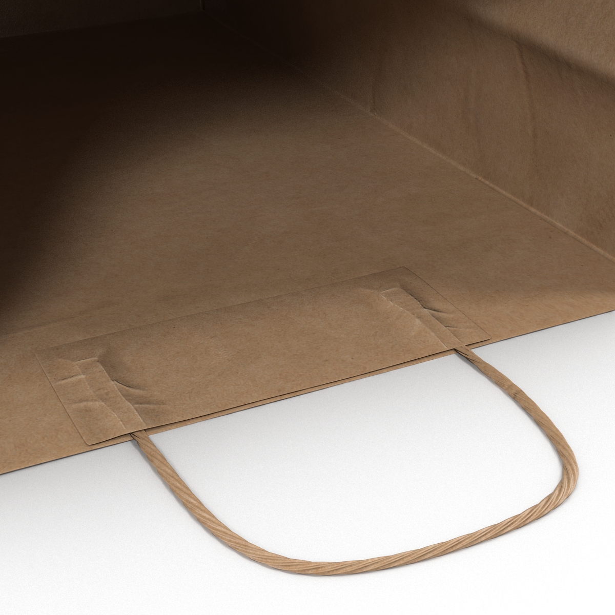 3D Paper Bag With Handle