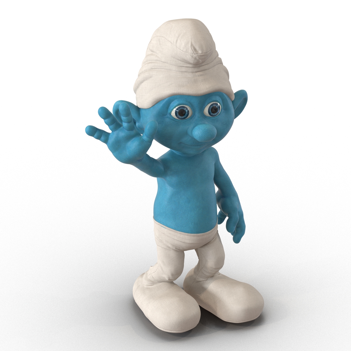 Smurf Rigged 3D