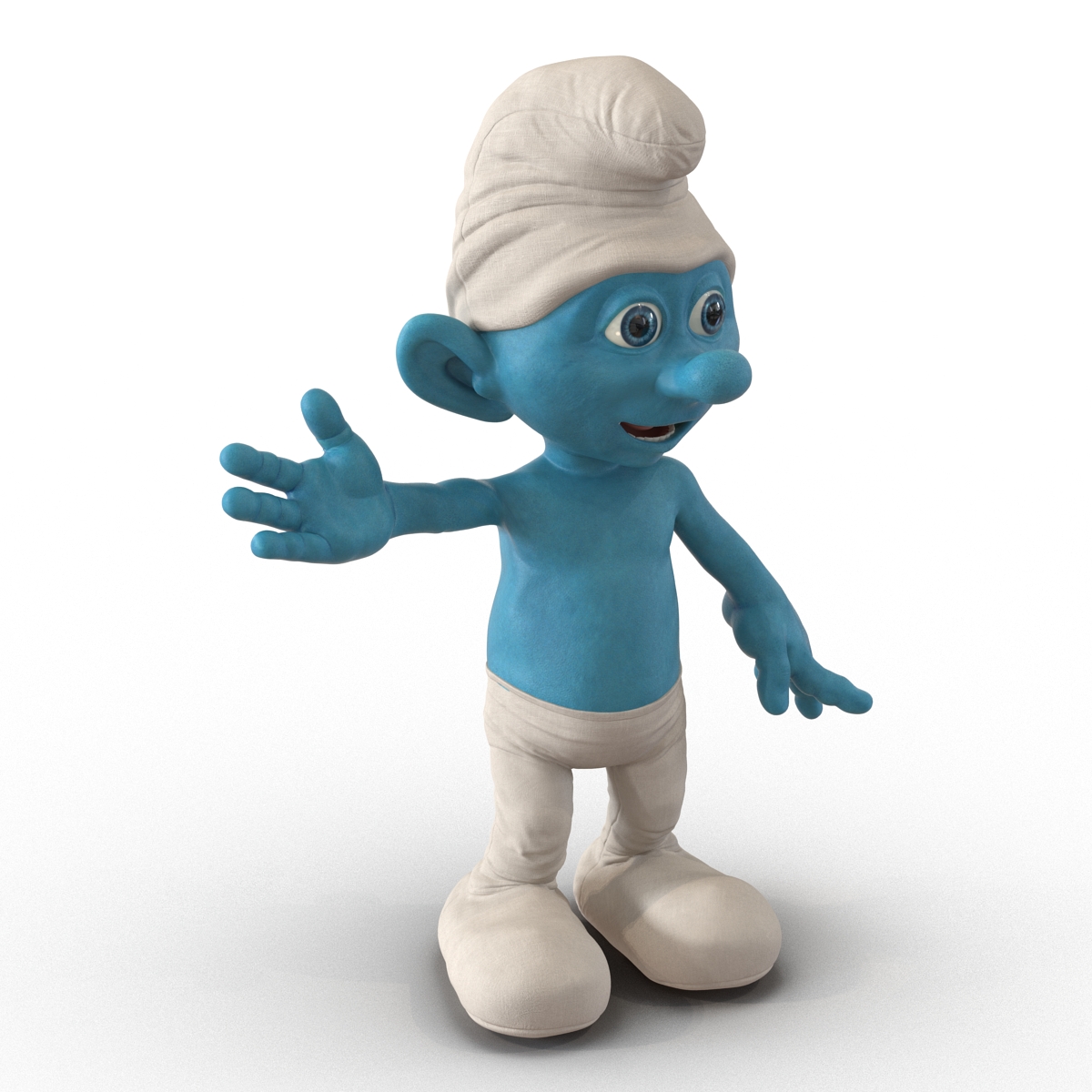 Smurf Rigged 3D