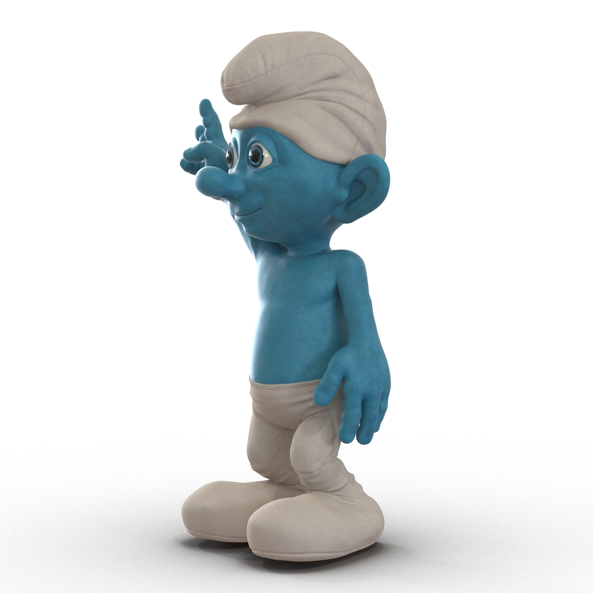 Smurf Rigged 3D