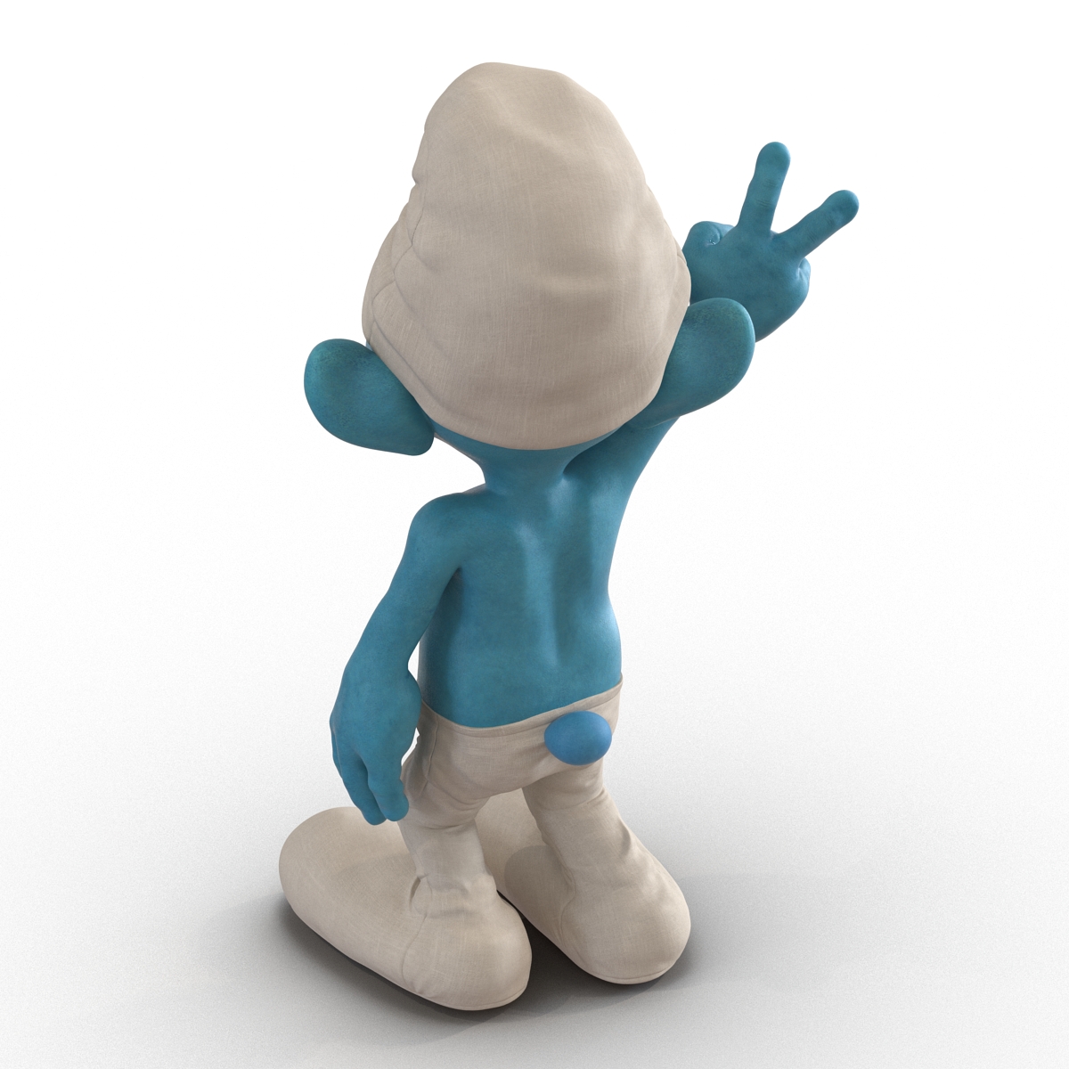 Smurf Rigged 3D