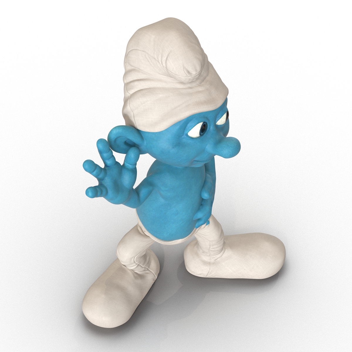 Smurf Rigged 3D