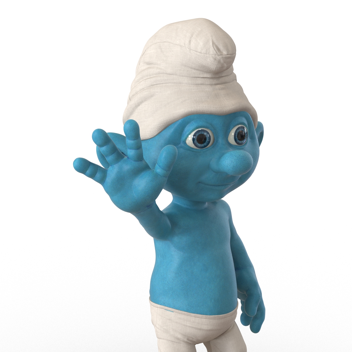 Smurf Rigged 3D