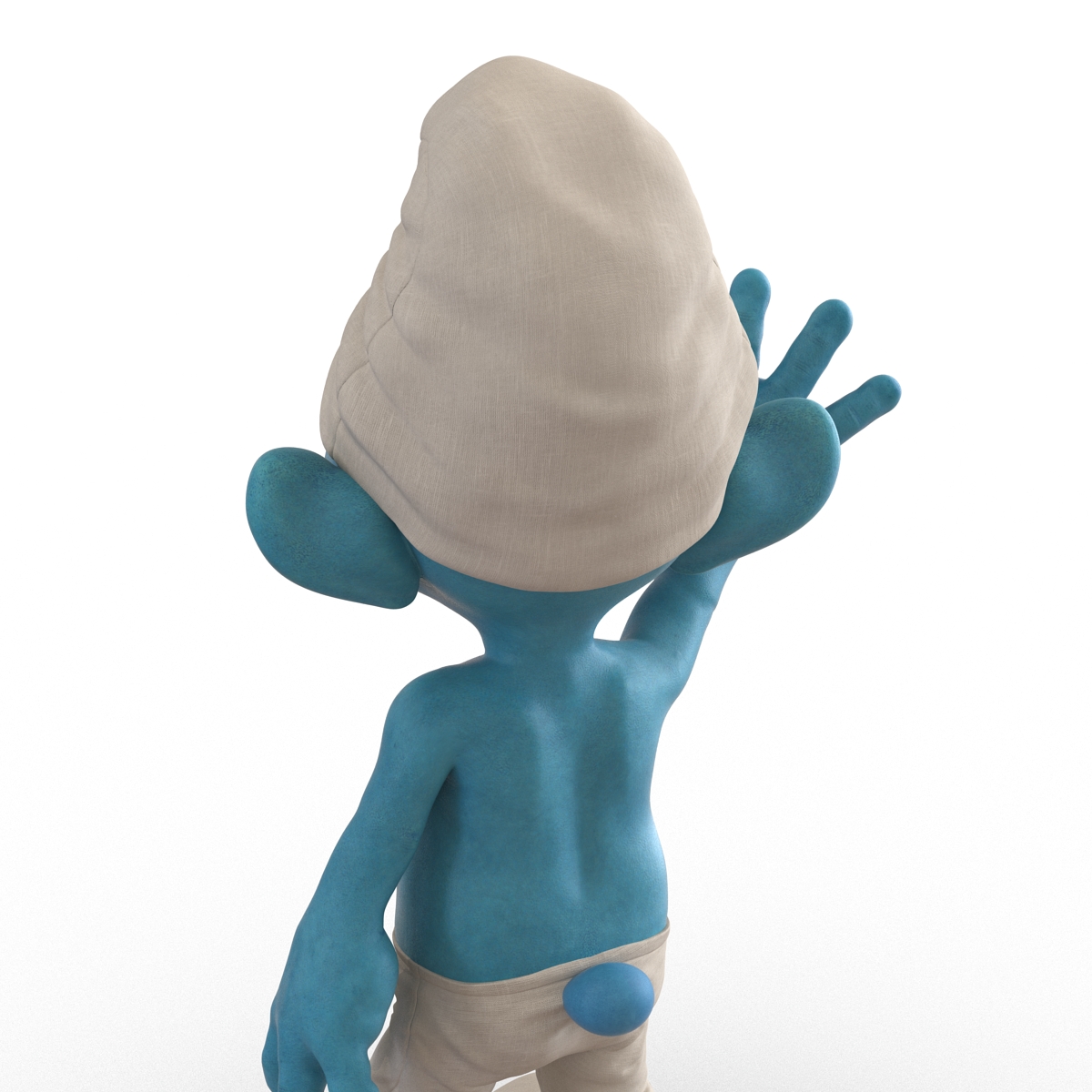 Smurf Rigged 3D