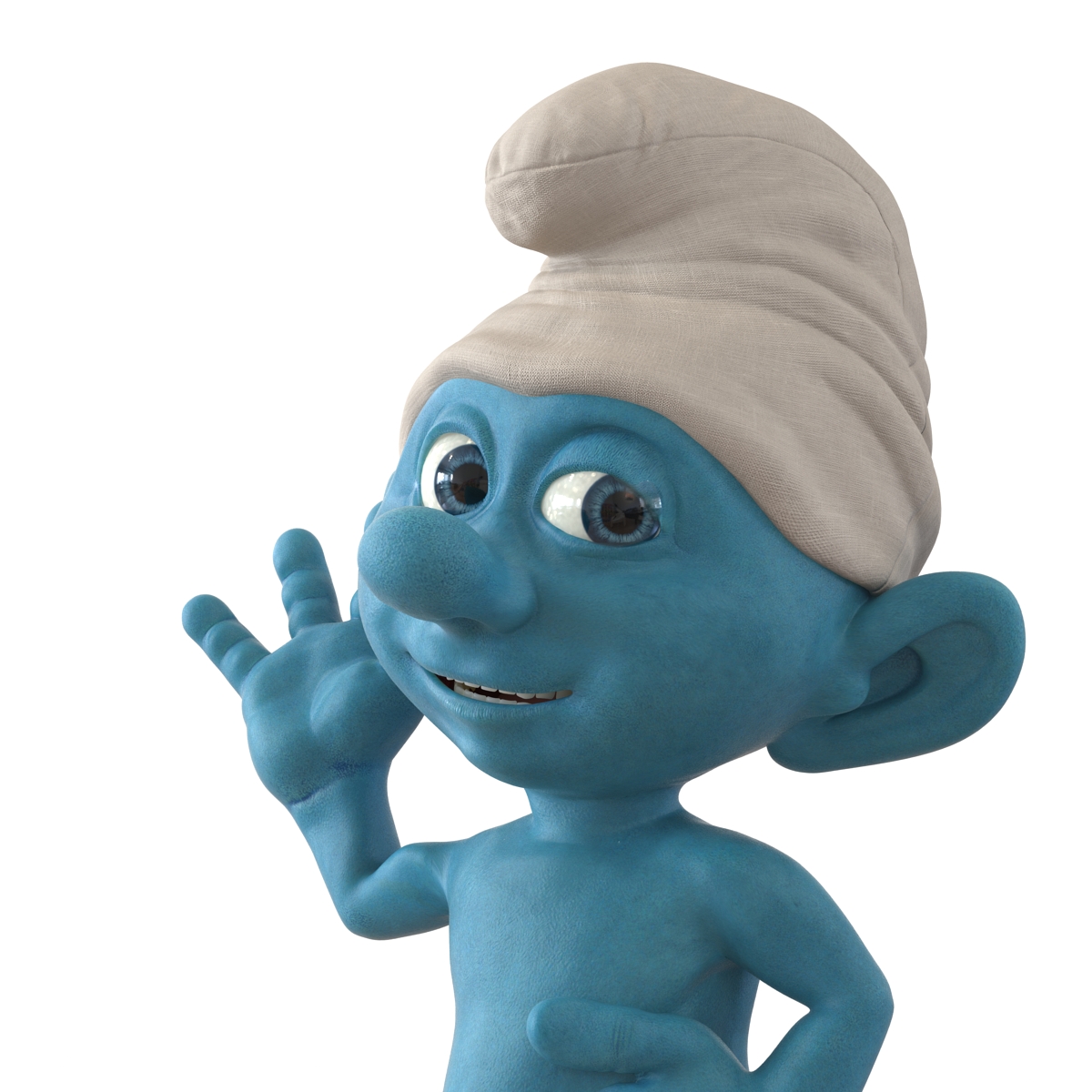 Smurf Rigged 3D