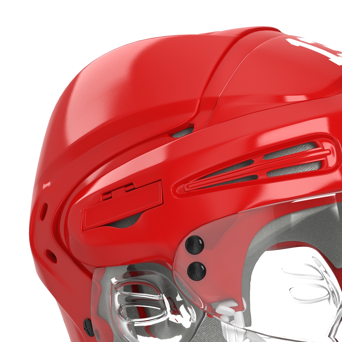 3D Hockey Helmet Generic 2 model