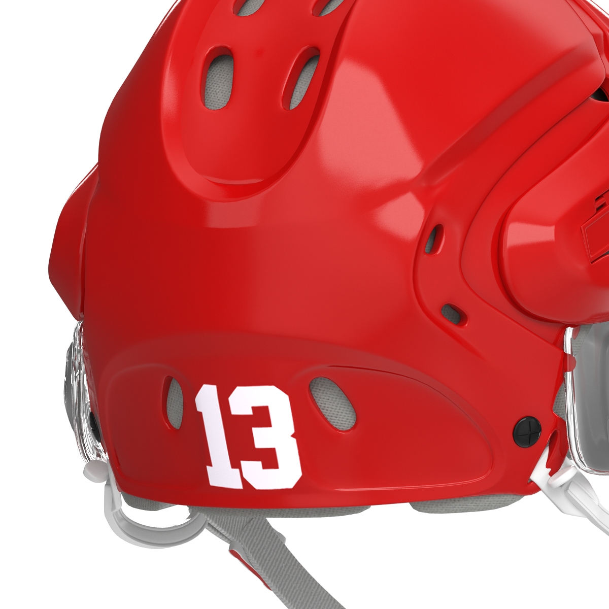 3D Hockey Helmet Generic 2 model