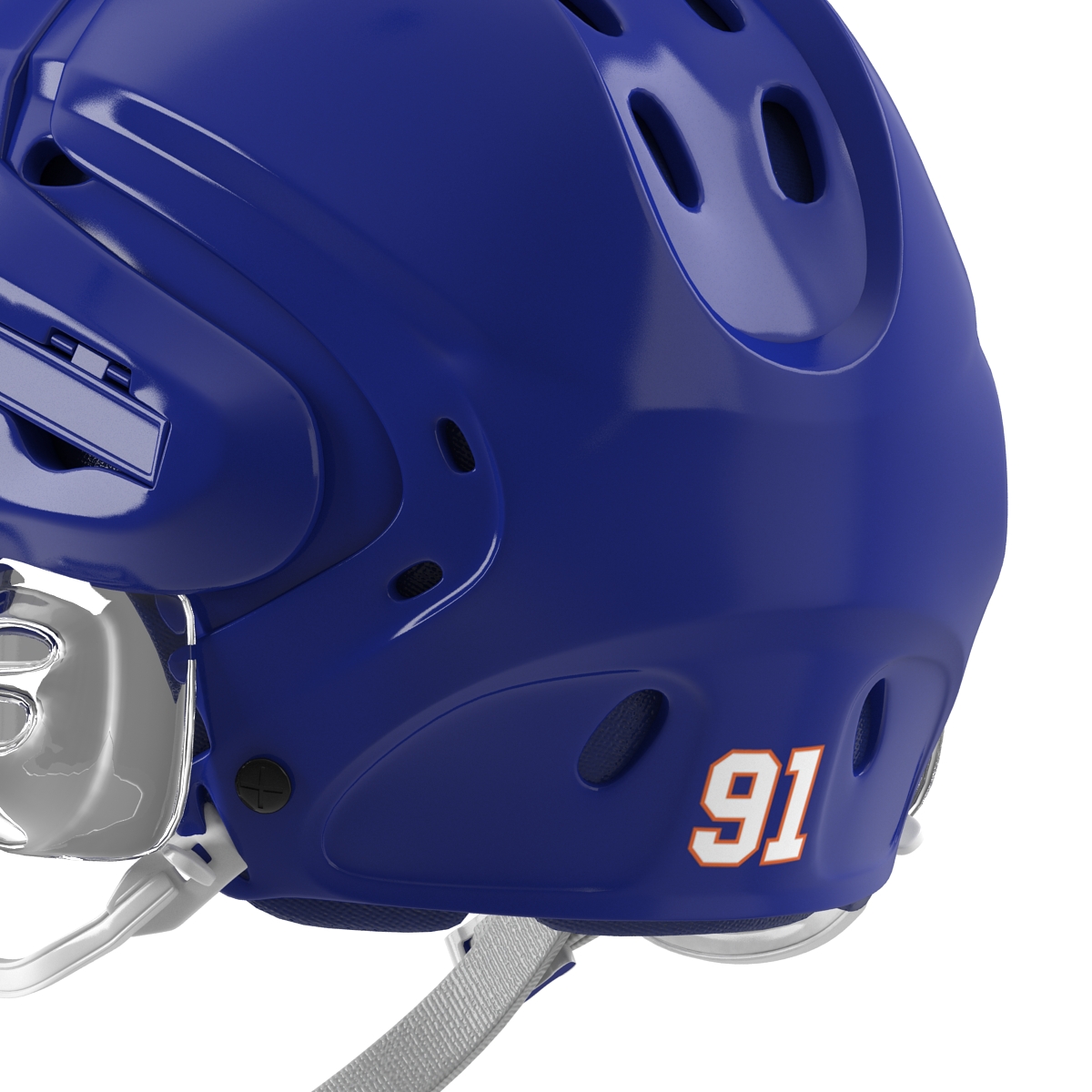 3D Hockey Helmet Generic 3 model